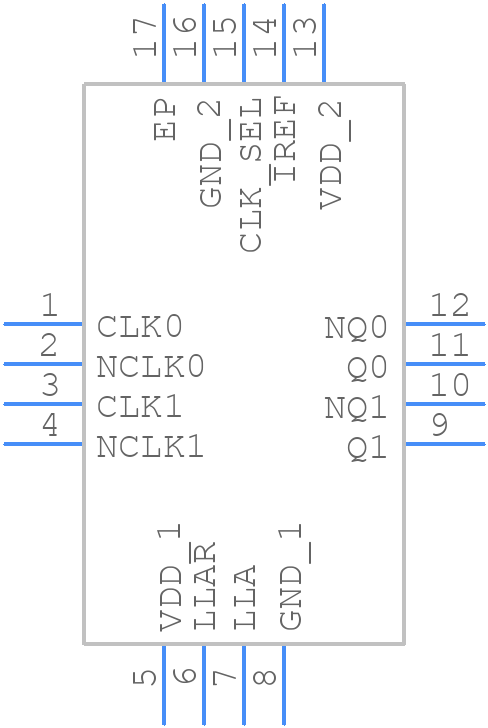 851S201CKILF - Renesas Electronics - PCB symbol