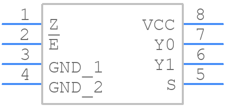 74LVC1G53DC,125 - Nexperia - PCB symbol