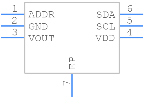 AD5612ACPZ-2-RL7 - Analog Devices - PCB symbol