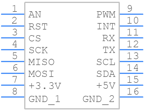 MIKROE-924 - MIKROELEKTRONIKA - PCB symbol