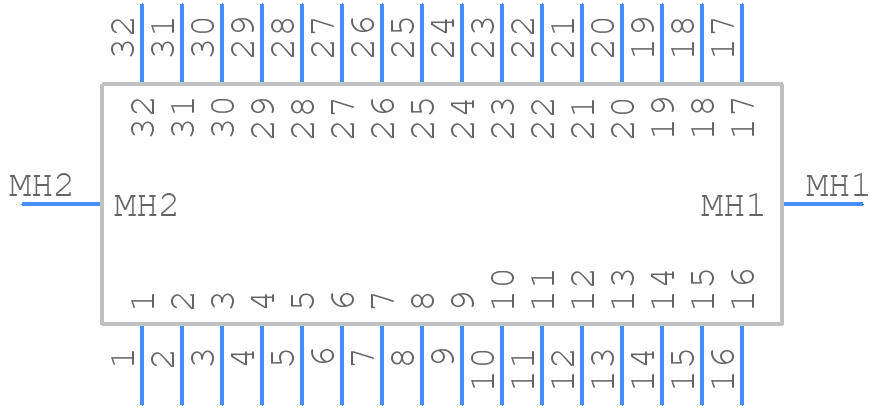 32-6554-10 - ARIES - PCB symbol