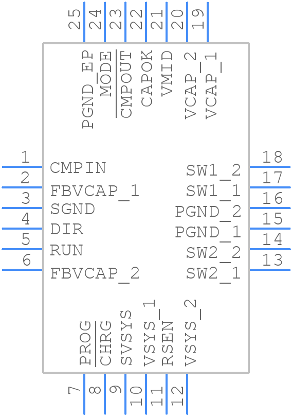 LTC3110EUF#PBF - Analog Devices - PCB symbol