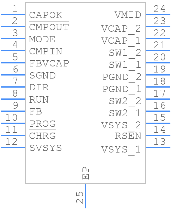 LTC3110EFE#PBF - Analog Devices - PCB symbol