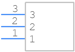 2-1445098-3 - TE Connectivity - PCB symbol