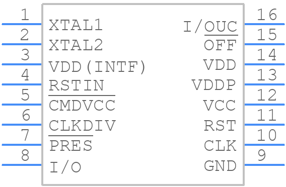 ST8034TDT - STMicroelectronics - PCB symbol