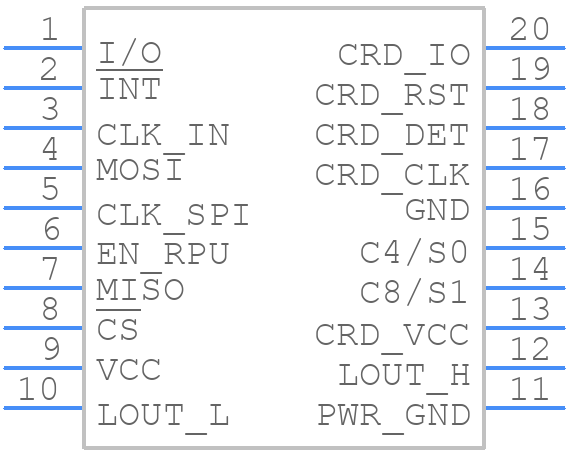 NCN6001DTBR2G - onsemi - PCB symbol