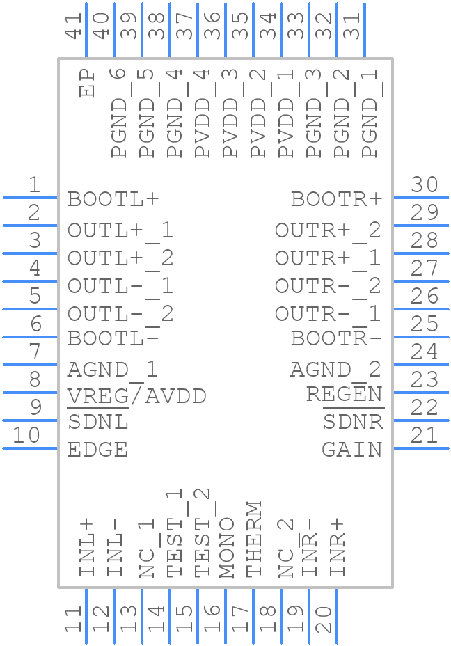 SSM3302ACPZ-R7 - Analog Devices - PCB symbol