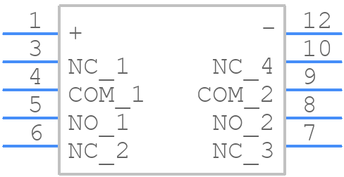 V23079D1003B301 - TE Connectivity - PCB symbol