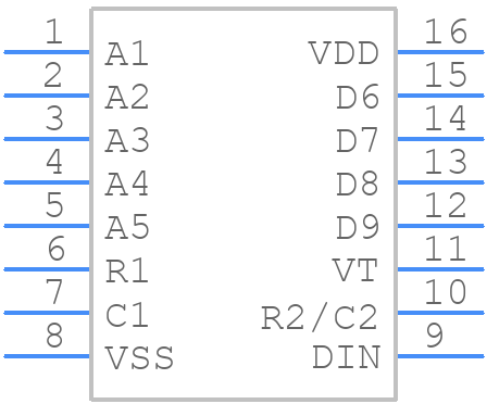 MC145027DW - Nexperia - PCB symbol