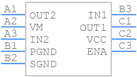 LV8417CS-TE-L-H - onsemi - PCB symbol