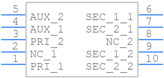 POE33PR-33ED - COILCRAFT - PCB symbol