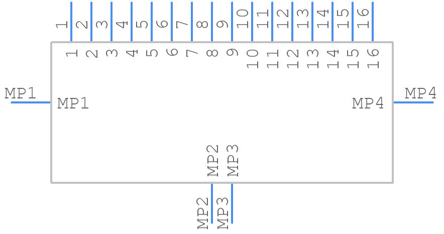 52745-1697 - Molex - PCB symbol