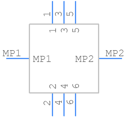 XF2J-0624-11A - Omron Electronics - PCB symbol