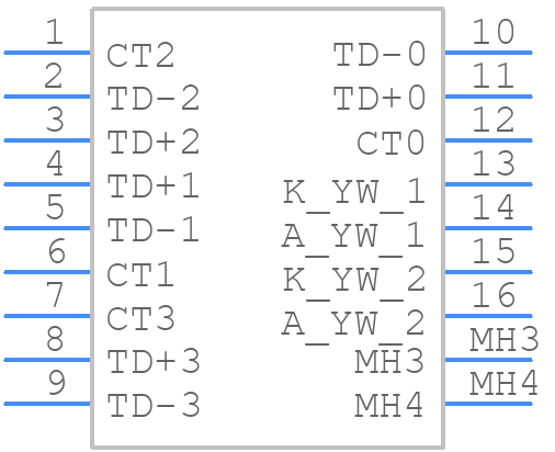 85793-1013 - Molex - PCB symbol