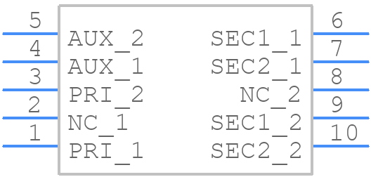 POE53PR-33ED - COILCRAFT - PCB symbol