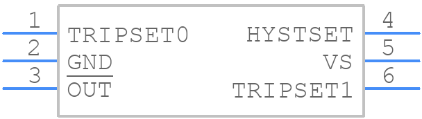 TMP302ADRLT - Texas Instruments - PCB symbol