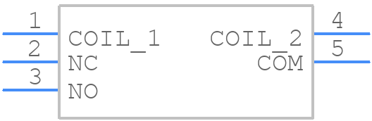 JQC-3F-(T73)-1Z-12VDC - QIANJI - PCB symbol