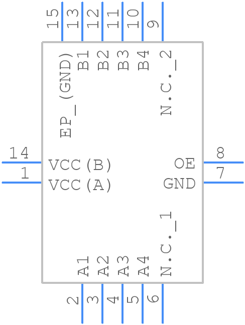 NTB0104BQ,115 - NXP - PCB symbol