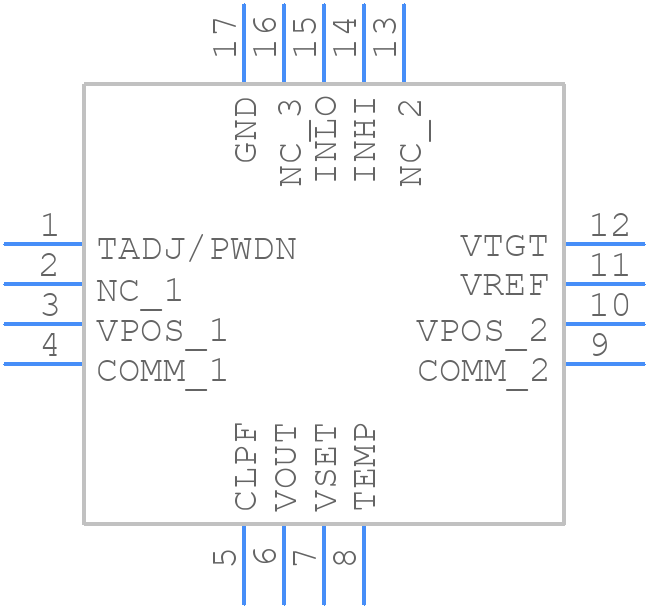 ADL5902ACPZ-R7 - Analog Devices - PCB symbol