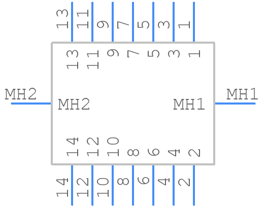 1-794681-4 - TE Connectivity - PCB symbol