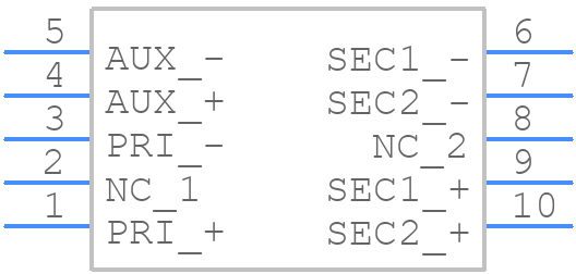POE35PR-50ED - COILCRAFT - PCB symbol
