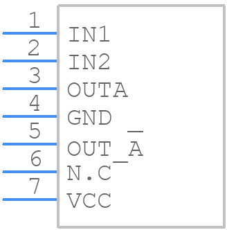 TA8428K(O,S) - Toshiba - PCB symbol