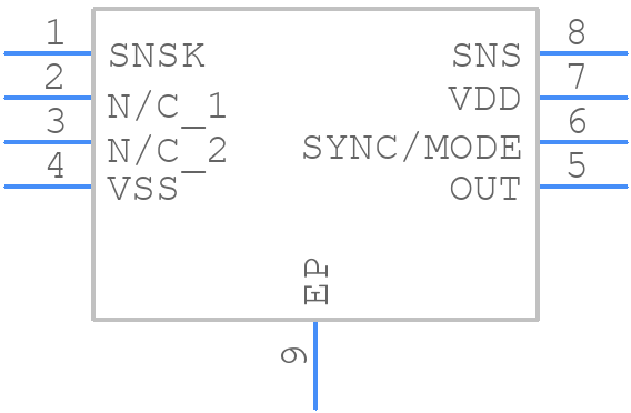 AT42QT1010-MAH - Microchip - PCB symbol