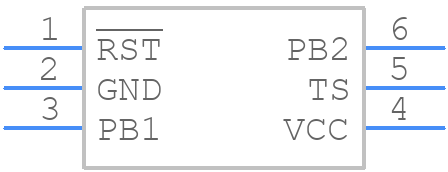 TPS3422EGDRYR - Texas Instruments - PCB symbol