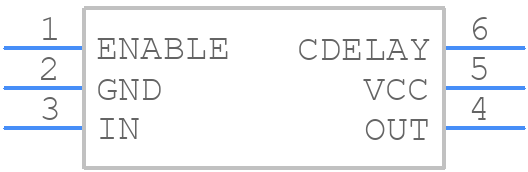 MAX6895AAZT+T - Analog Devices - PCB symbol
