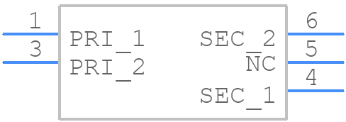 TTC-5017 - Tamura - PCB symbol