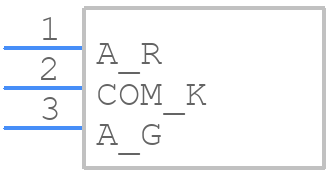 L-130WDT/1EGW - Kingbright - PCB symbol