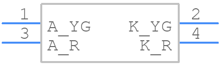 598-8610-207F - Dialight - PCB symbol