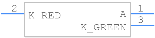 APBDA3020SURKCGKC-GX - Kingbright - PCB symbol