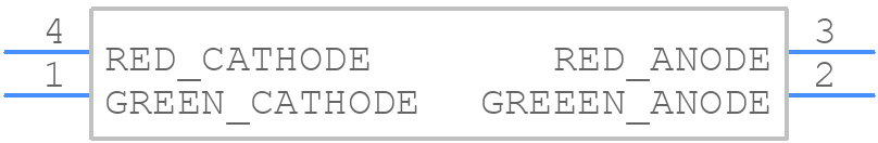 597-7703-607F - Dialight - PCB symbol