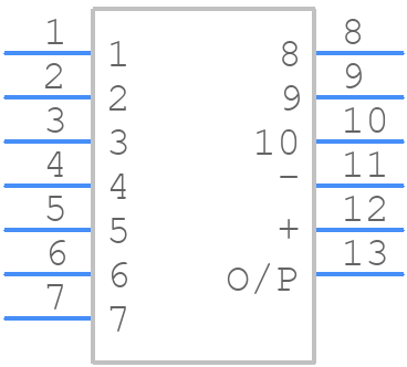 CSNE151 - Honeywell - PCB symbol