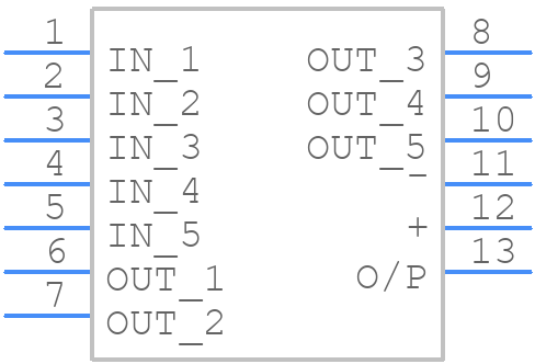 CSNE151-100 - Honeywell - PCB symbol