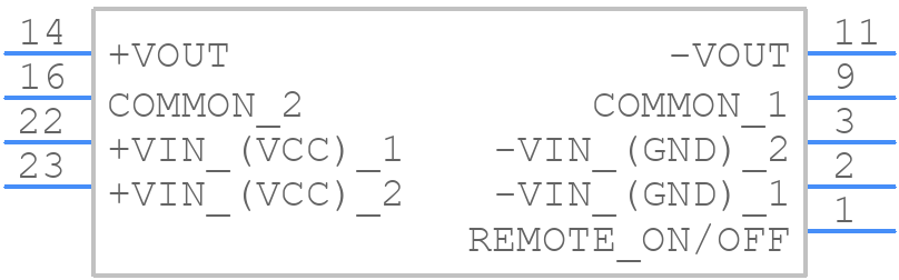 TEN 8-2421 - Traco Power - PCB symbol