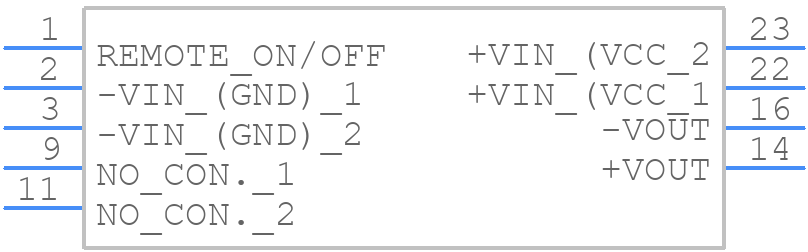 TEN 8-4811 - Traco Power - PCB symbol