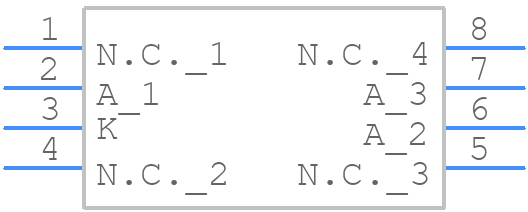 HFBR-1414MZ - Avago Technologies - PCB symbol