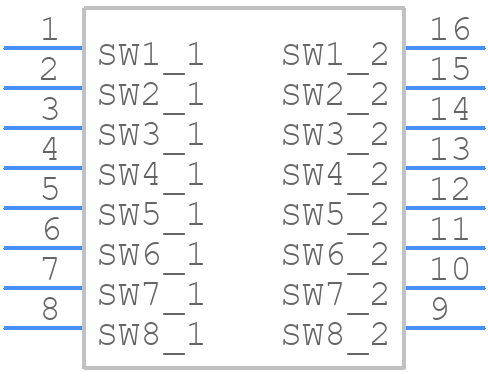 SSGM680200 - ALPS Electric - PCB symbol