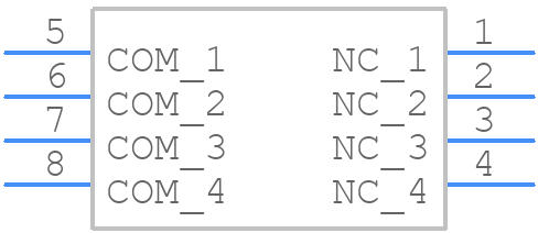 SSGM740101 - ALPS Electric - PCB symbol