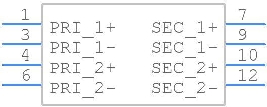 PL2.5-24-130B - Tamura - PCB symbol