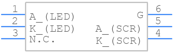 TLP548J - Toshiba - PCB symbol