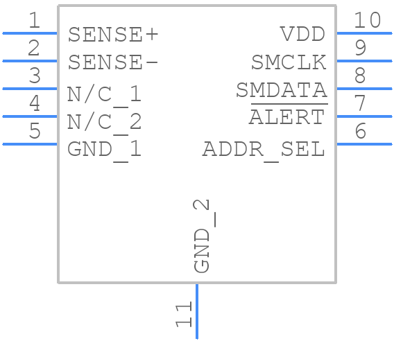 PAC1710-1-AIA-TR - Microchip - PCB symbol