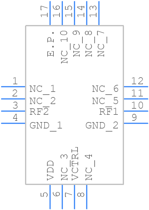 F2258NLGK - Renesas Electronics - PCB symbol