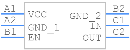 ADCMP380-1ACBZ-RL7 - Analog Devices - PCB symbol