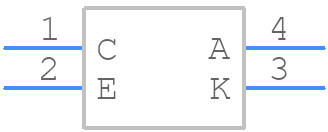 GP2S60A - Sharp Microelectronics - PCB symbol