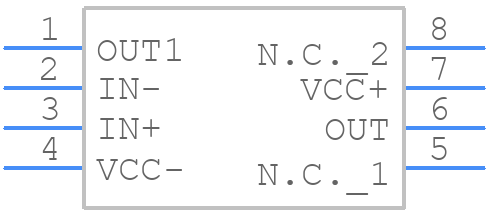 TS1872IDT - STMicroelectronics - PCB symbol