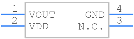 BU4935F-TR - ROHM Semiconductor - PCB symbol