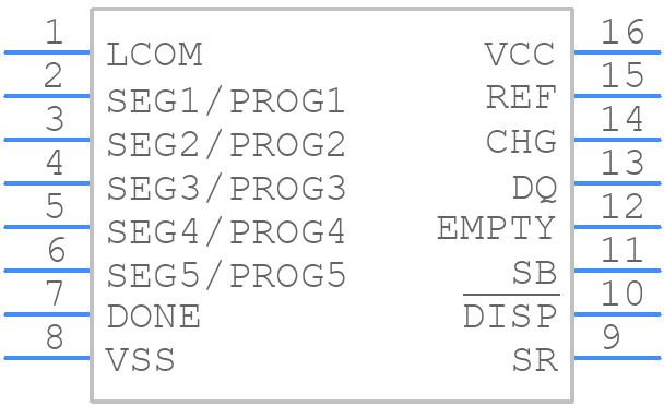 BQ2014SN-D120 - Texas Instruments - PCB symbol